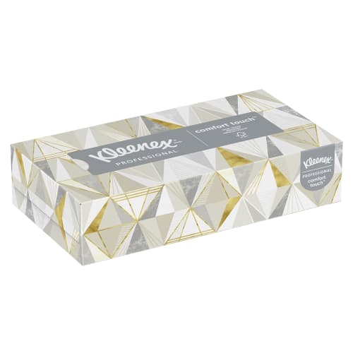 Kleenex® Flat Box 2-Ply Facial Tissue 125 Sheets / 48 Box